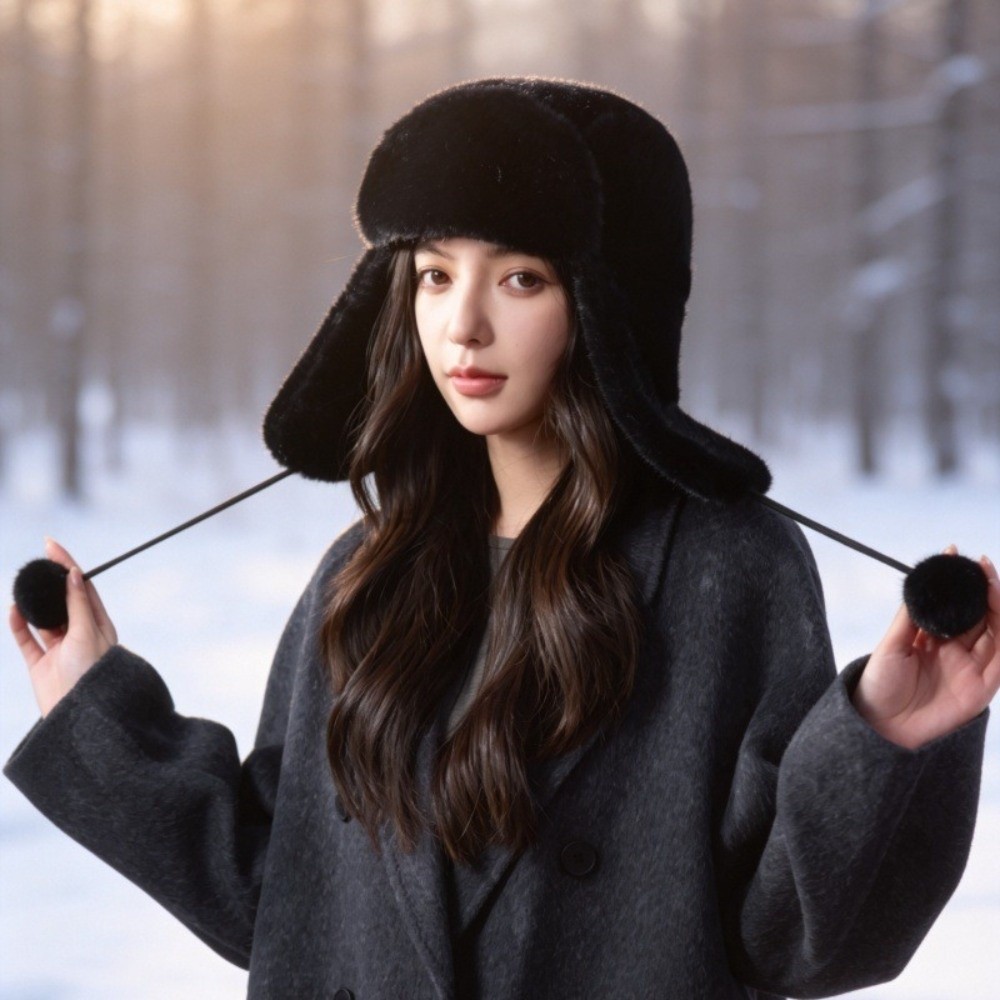 Warme Polyester-Trapper-Mütze  – Winter Trapper Hat Bewertung und Preis