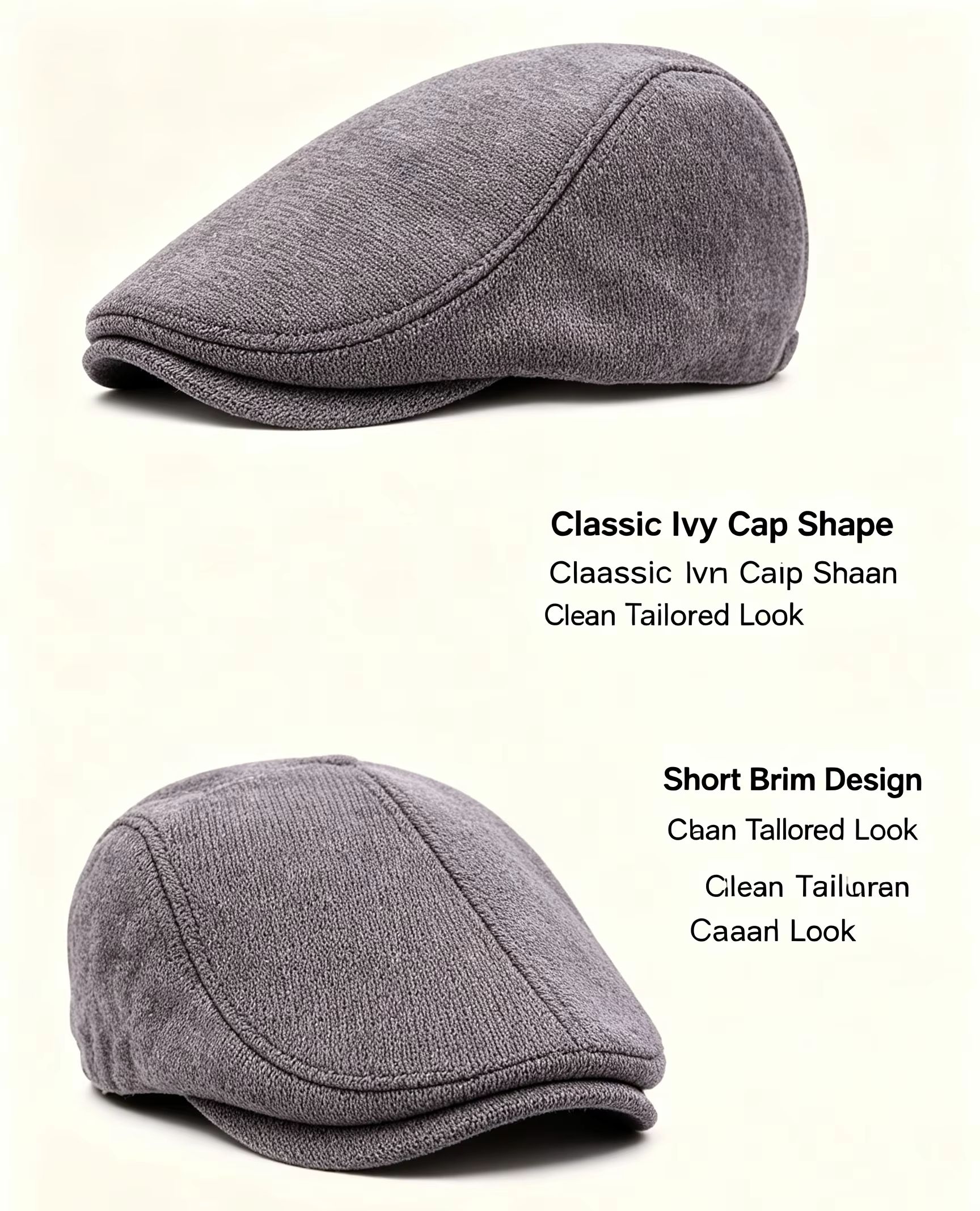 Klassische Vintage Newsboy-Müt – Newsboy Cap Ivy Bewertung und Preis