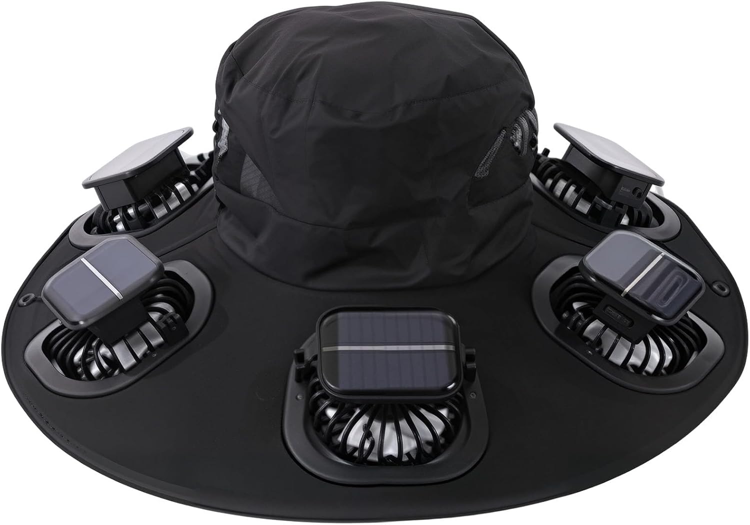 Solar-Ventilatorhut mit 6 Vent – Sun Hat Wide Brim Bewertung und Preis