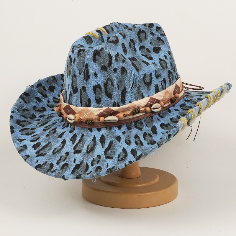 Leopardenmuster Western Cowboy – Cowboy Hat Straw Bewertung und Preis