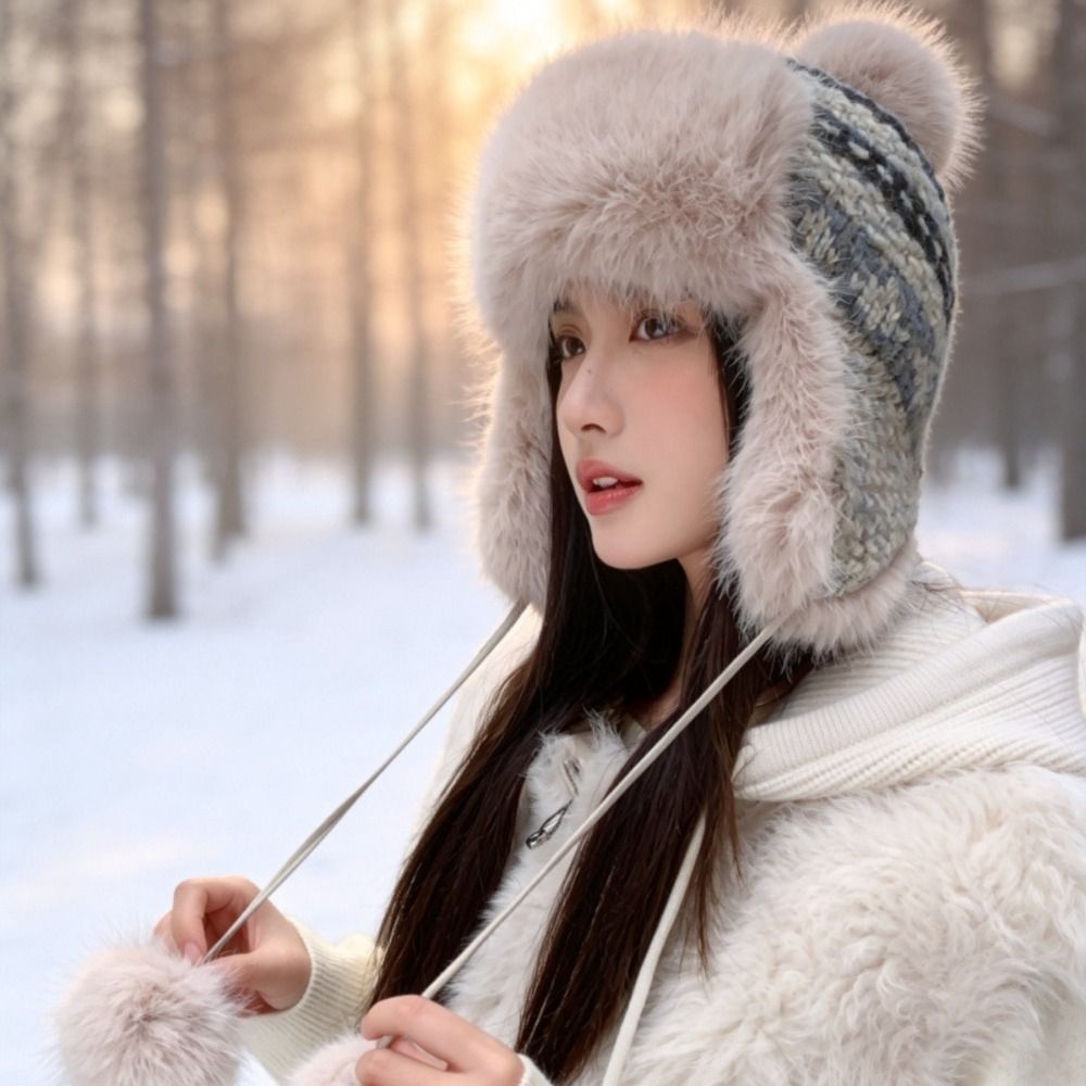 Stilvolle Polyester-Strickmütz – Winter Trapper Hat Bewertung und Preis