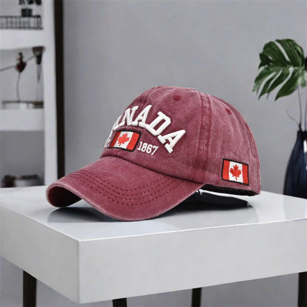 Kanada-Baseballkappe, Ahornbla – Dad Hat Cotton Bewertung und Preis