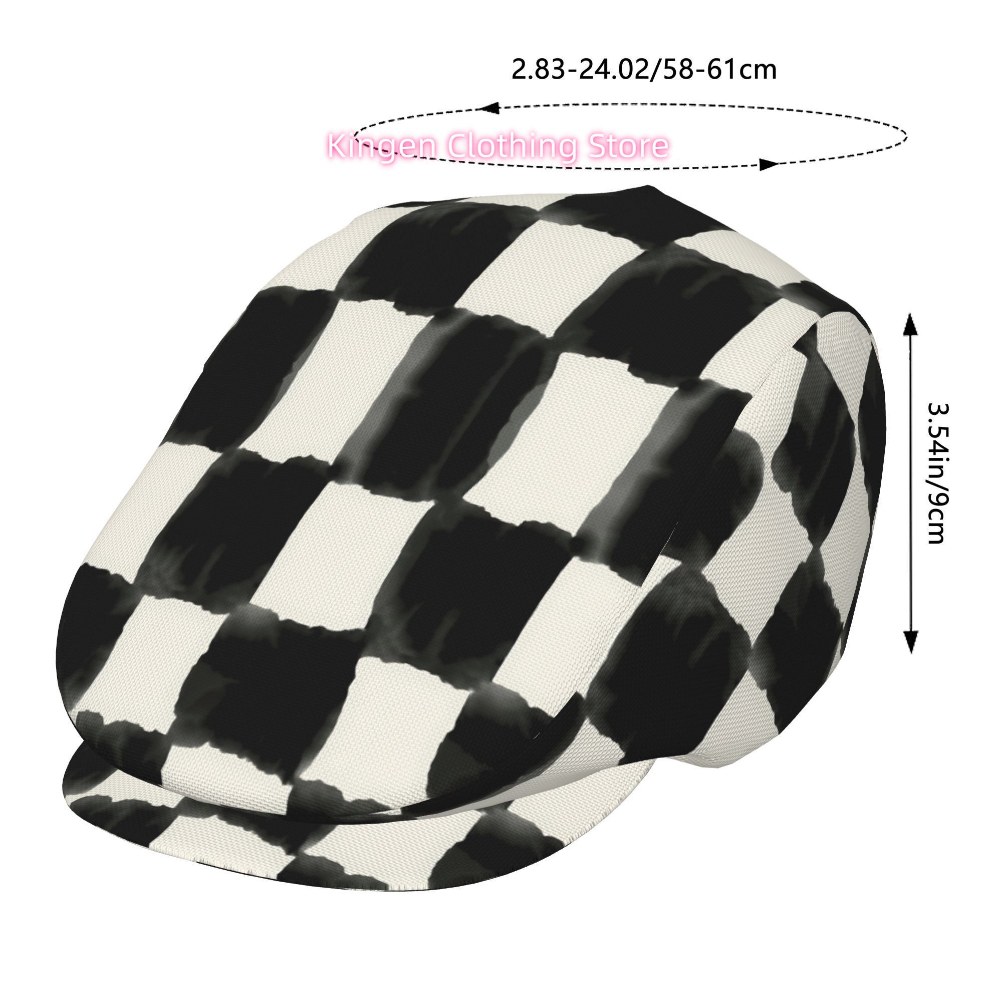 Schachbrettmuster Herren- und  – Newsboy Cap Ivy Bewertung und Preis