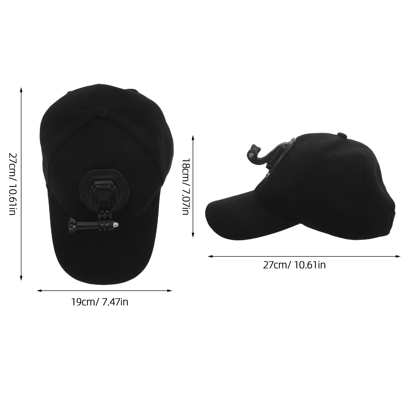 Action-Kamera-Baseballkappenha – Dad Hat Cotton Bewertung und Preis