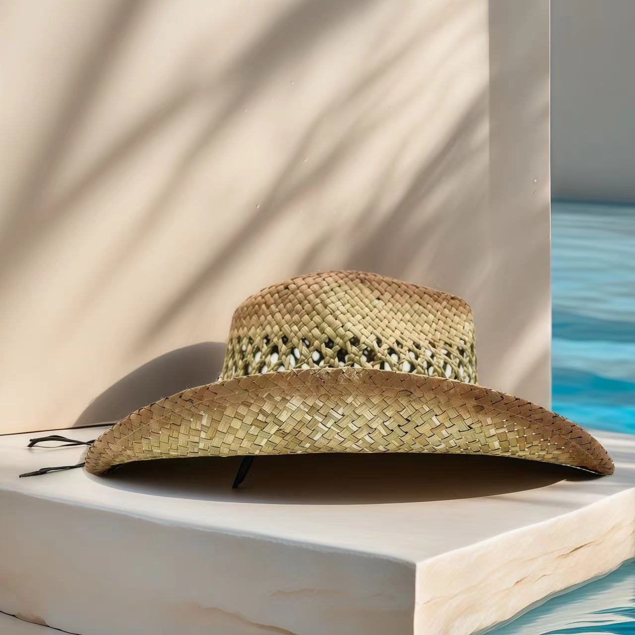 Strass-Cowboyhut Stroh-Sonnenh – Cowboy Hat Straw Bewertung und Preis