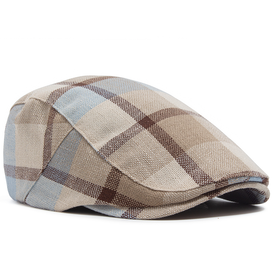 Vintage Karierte Flatcap für D – Newsboy Cap Ivy Bewertung und Preis